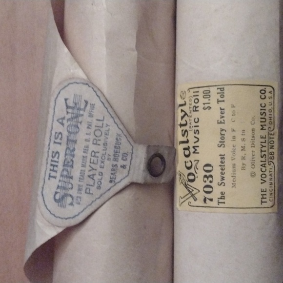 Antique Music Rolls in original boxes - Picture 3 of 4
